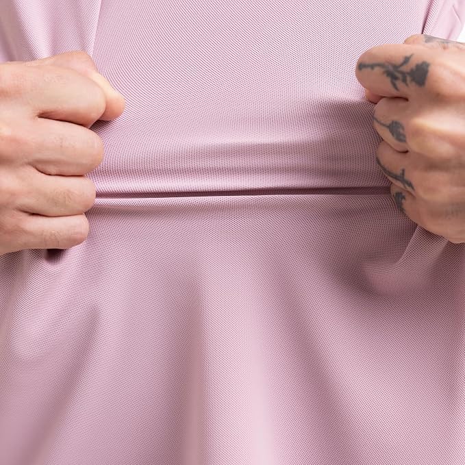 Mauve Work Polo T- Shirt | - Image 6